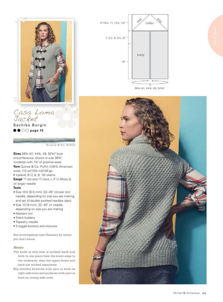 Knitscene  Winter 2015 - 輕描淡寫 - 輕描淡寫
