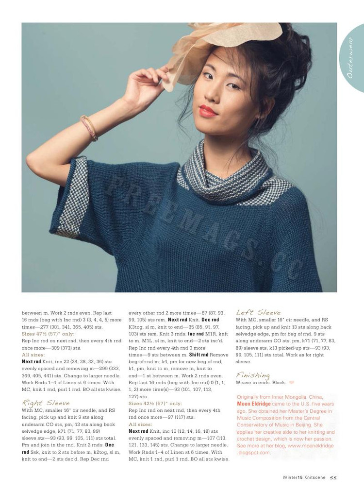 Knitscene  Winter 2015 - 輕描淡寫 - 輕描淡寫