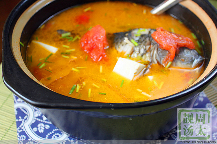 鯽魚(yú)番茄豆腐湯 - 周太靚湯 - 周太靚湯