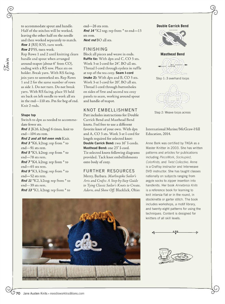 Interweaves Jane Austen Knits  Special Issue2015 - 輕描淡寫 - 輕描淡寫