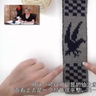 棒針雙面編織